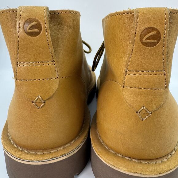 Clarks Overdale Mid 261687237085 Mens Brown Nubuck Lace Up Chukkas Boots 9.5M main image 9